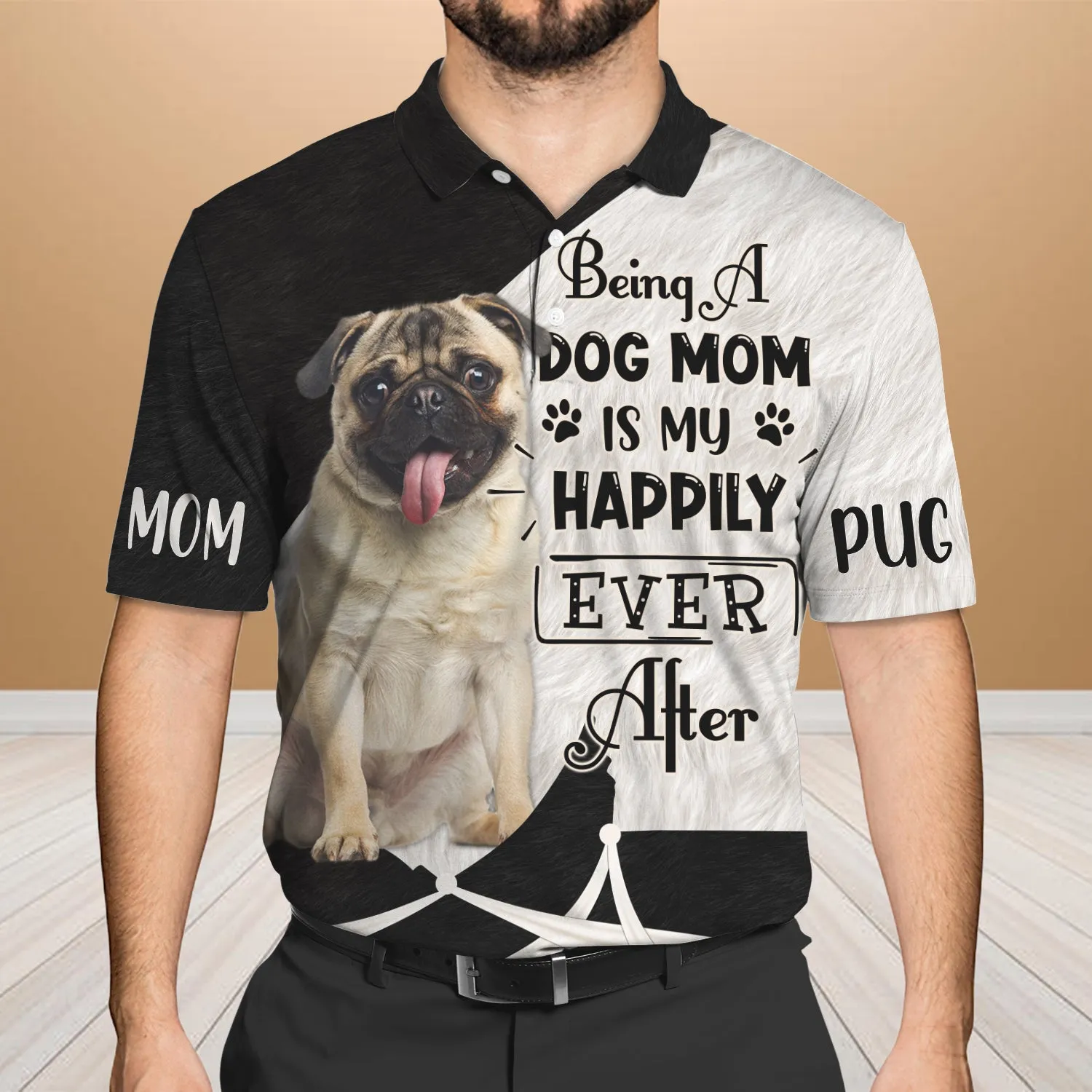 Pug Mom - 3D Full Print