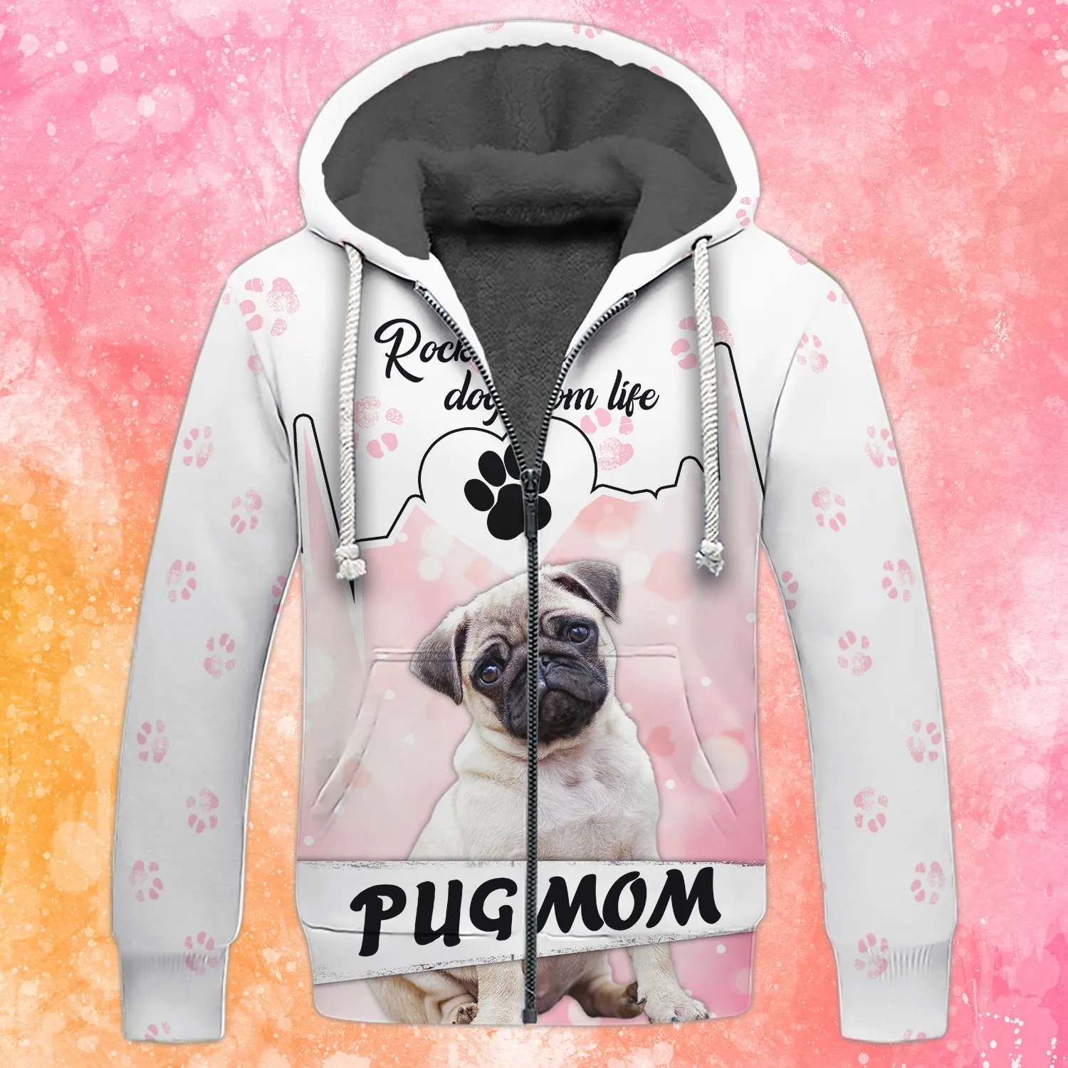 Pug Mom - 3D Full Print