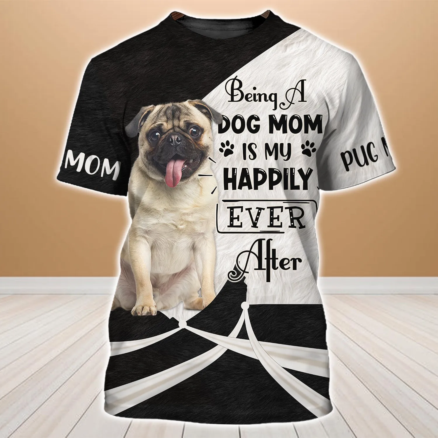 Pug Mom - 3D Full Print