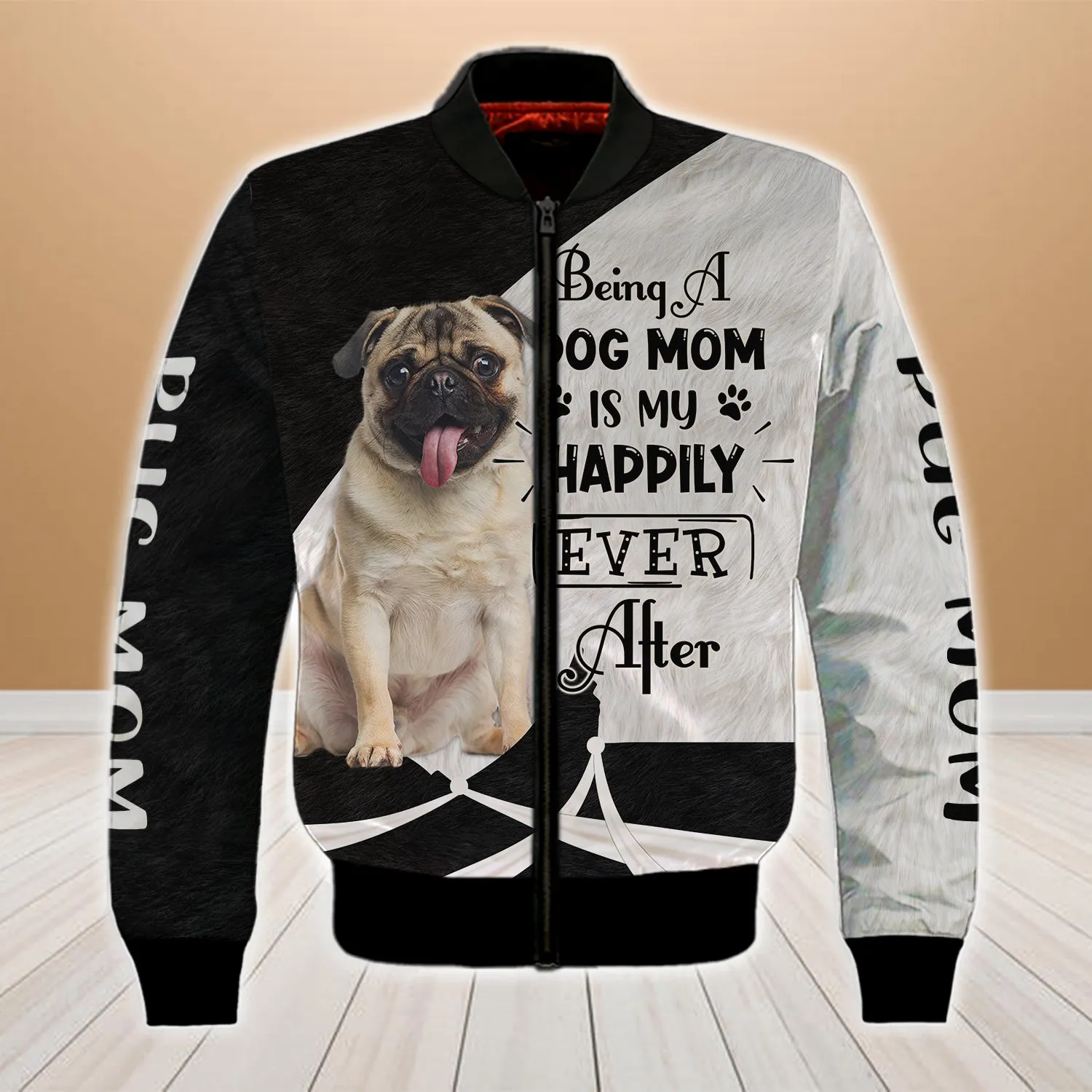 Pug Mom - 3D Full Print