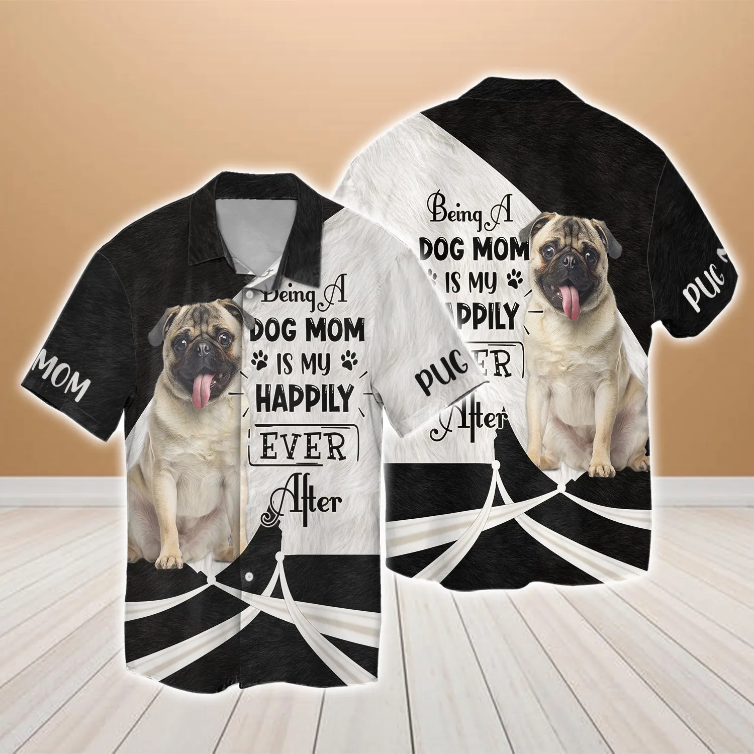 Pug Mom - 3D Full Print