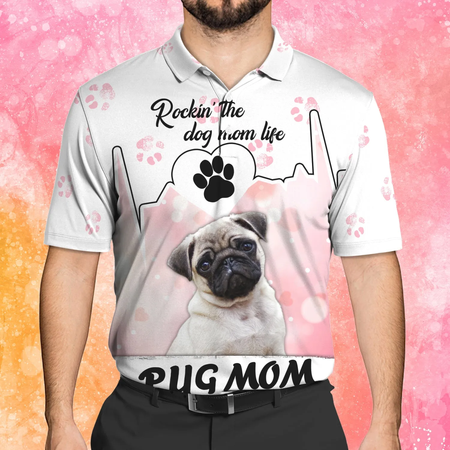 Pug Mom - 3D Full Print
