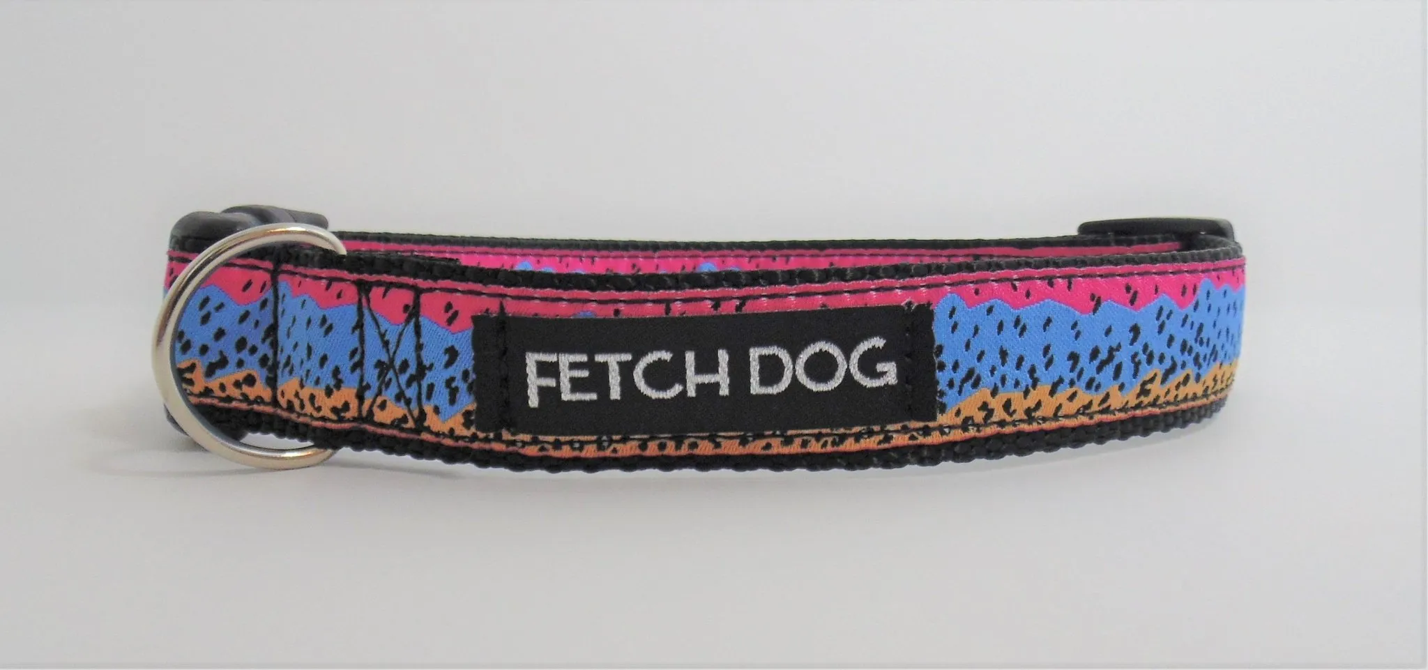 Rainbow Trout Dog Collar