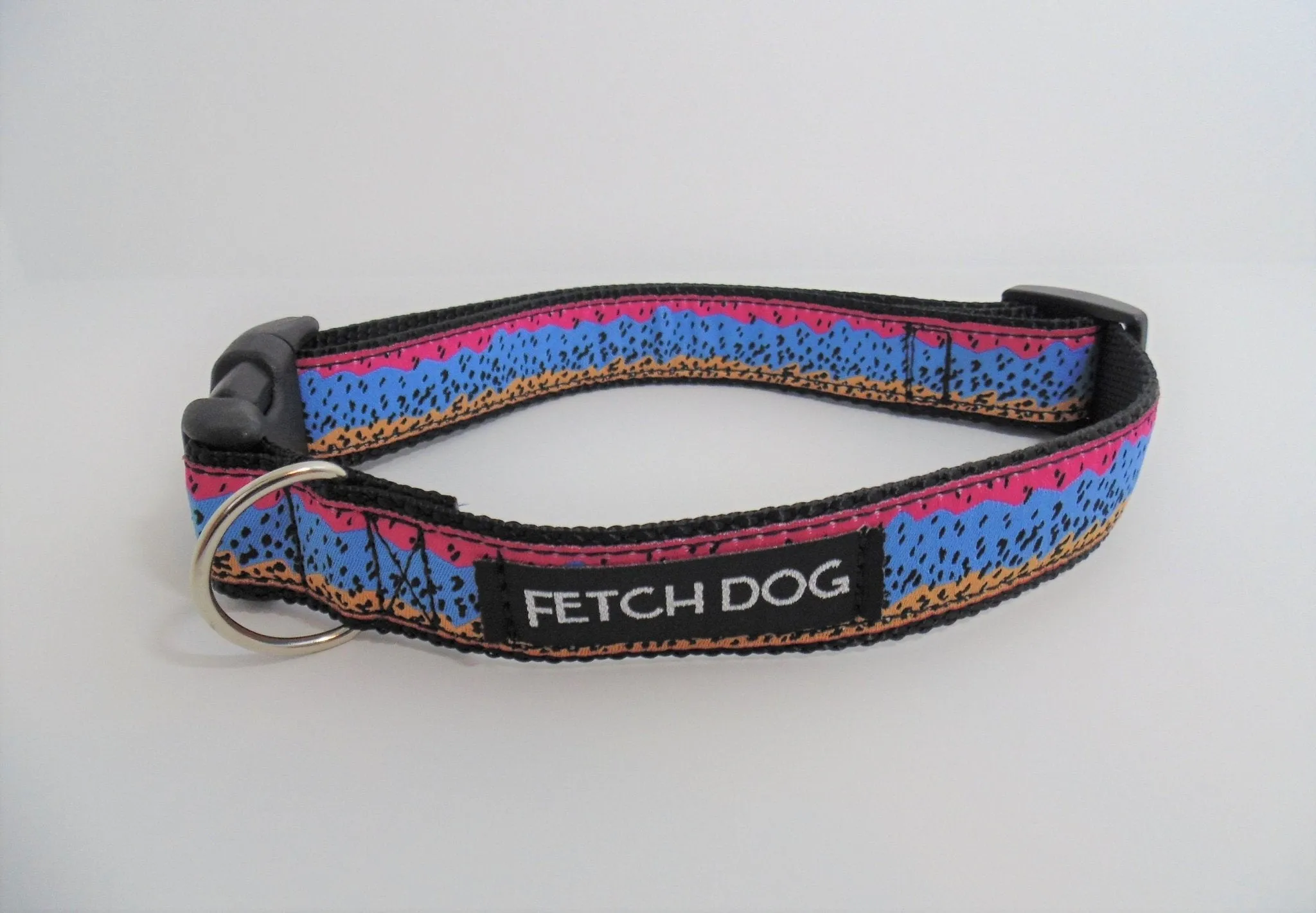 Rainbow Trout Dog Collar