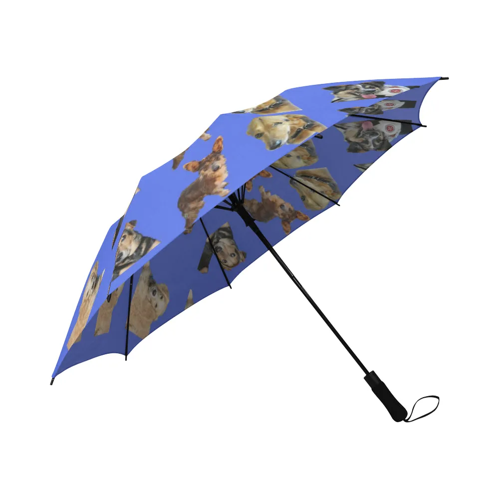 Rescue Dogs Umbrella - Auto Open