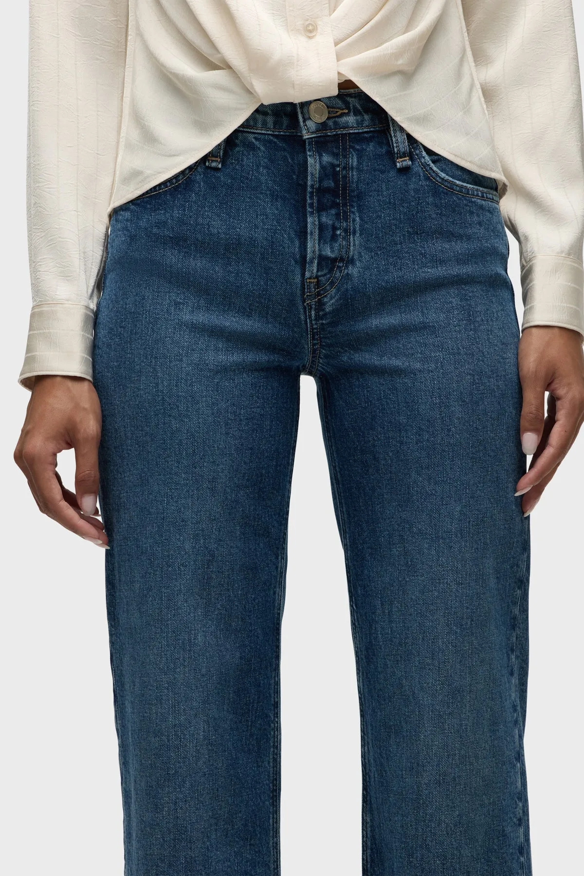 Rosie High-Rise Wide Leg w/ Cuff