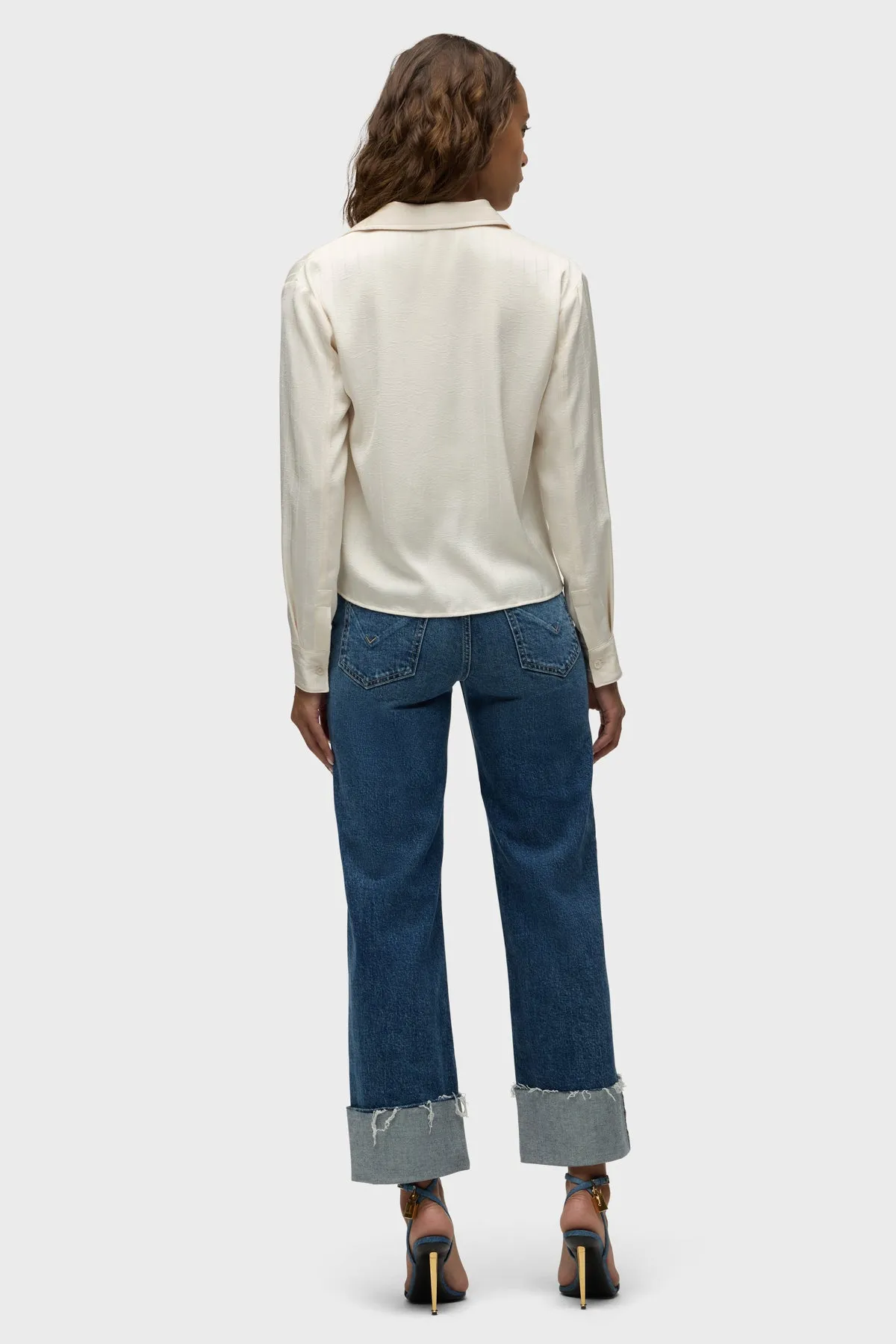 Rosie High-Rise Wide Leg w/ Cuff