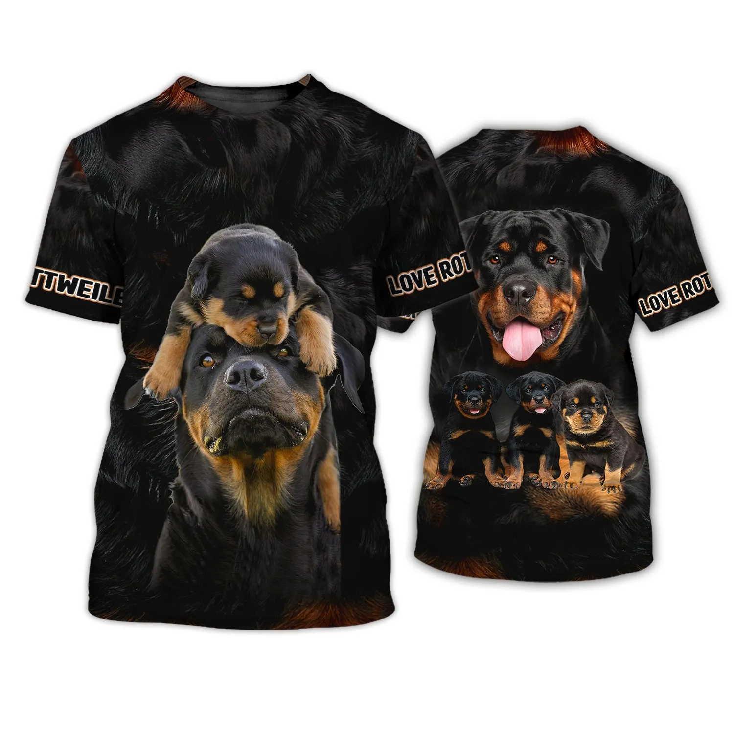 Rottweiler Mom, Love Rottweiler, 3D Full Print