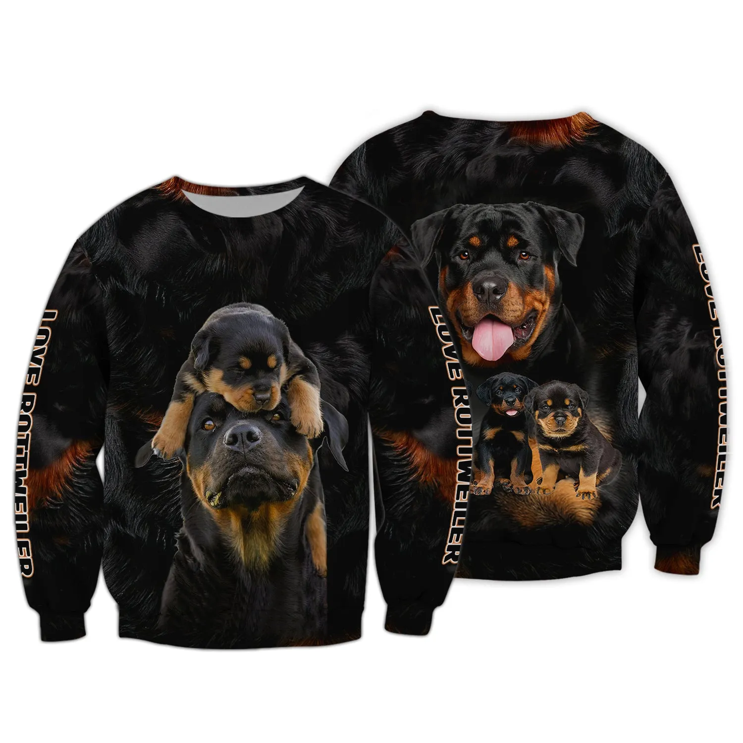 Rottweiler Mom, Love Rottweiler, 3D Full Print