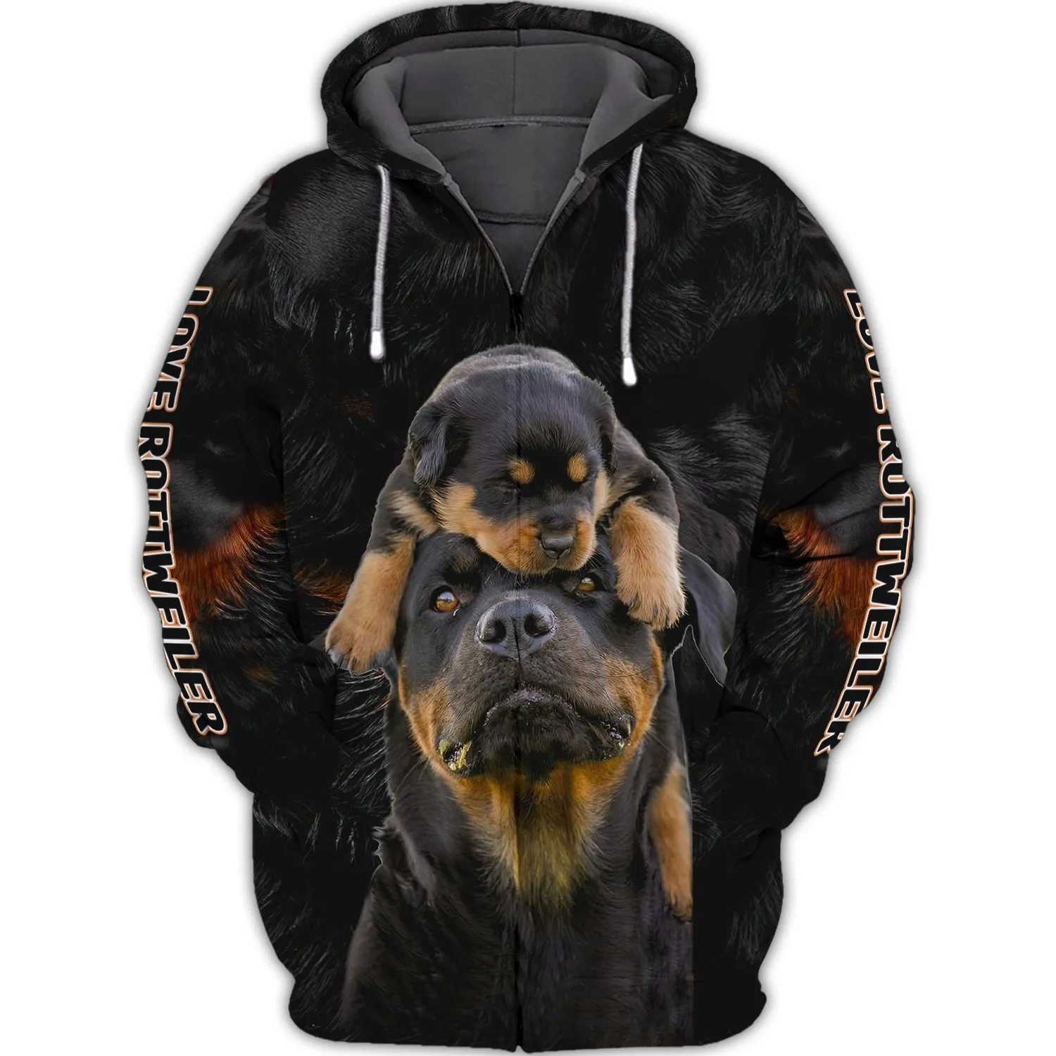 Rottweiler Mom, Love Rottweiler, 3D Full Print