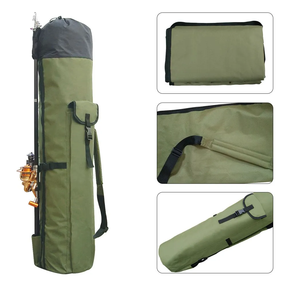 Royaleva Portable Fishing Rod & Tackle Bag for Easy Carry