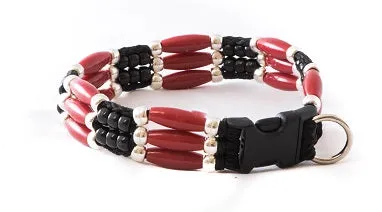 Russet Sky Beaded Dog Collar