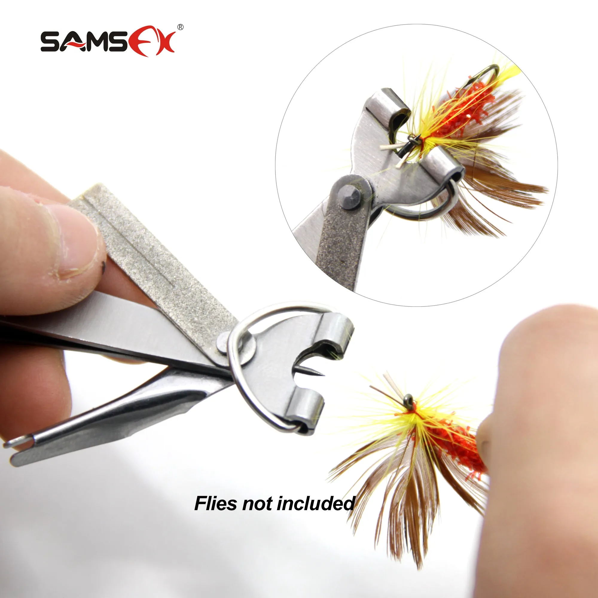 SAMSFX Quick Knot Tying Tool Fly Fishing Clippers Tie Fast Nail Knot Tyer Kit Drop Shipping