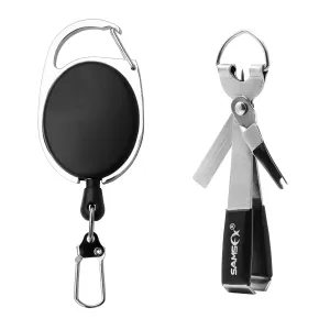 SAMSFX Quick Knot Tying Tool Fly Fishing Clippers Tie Fast Nail Knot Tyer Kit Drop Shipping