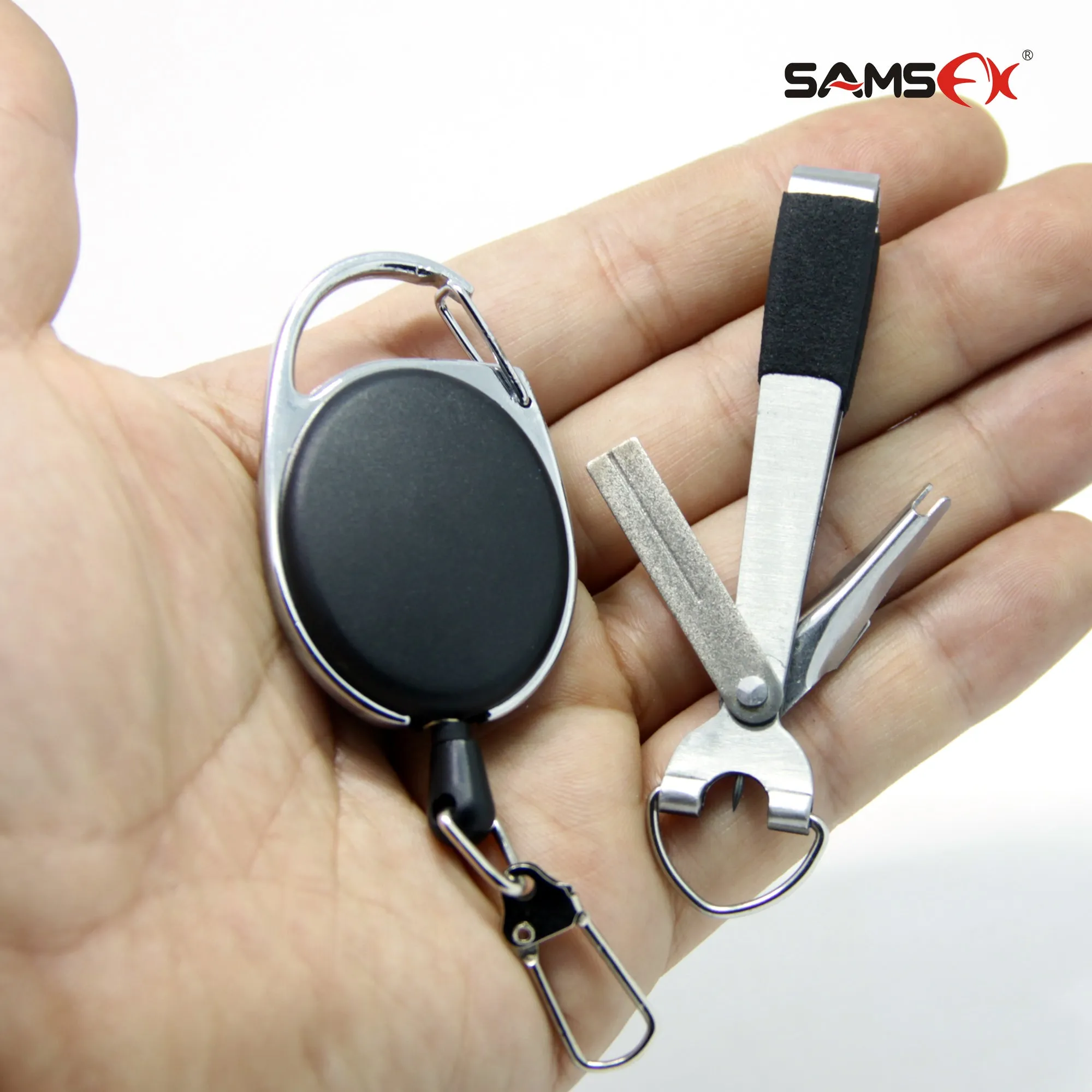 SAMSFX Quick Knot Tying Tool Fly Fishing Clippers Tie Fast Nail Knot Tyer Kit Drop Shipping