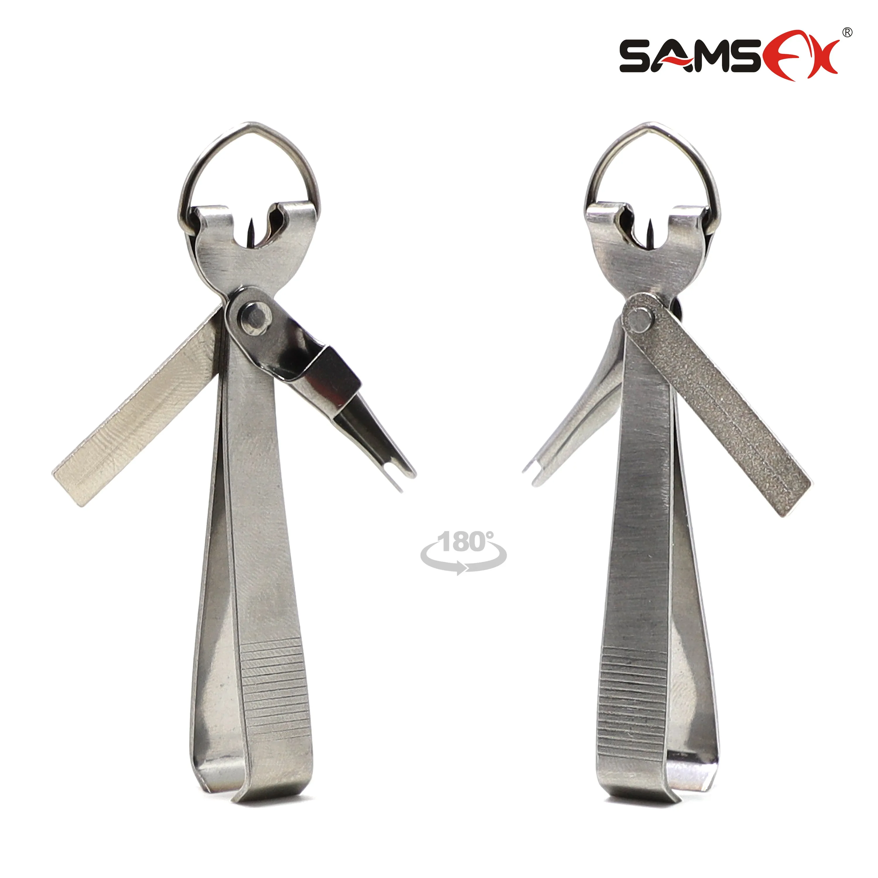 SAMSFX Quick Knot Tying Tool Fly Fishing Clippers Tie Fast Nail Knot Tyer Kit Drop Shipping