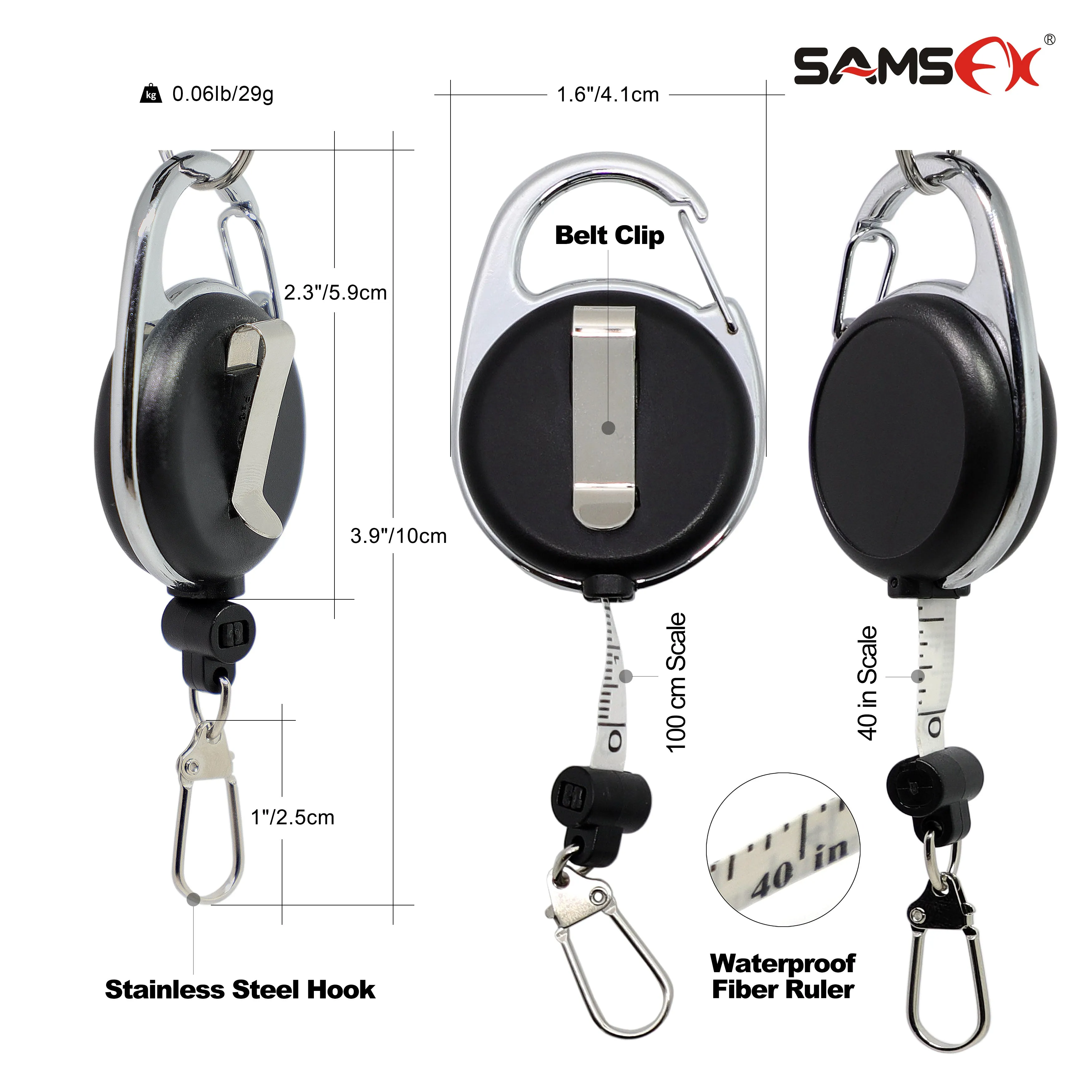 SAMSFX Quick Knot Tying Tool Fly Fishing Clippers Tie Fast Nail Knot Tyer Kit Drop Shipping