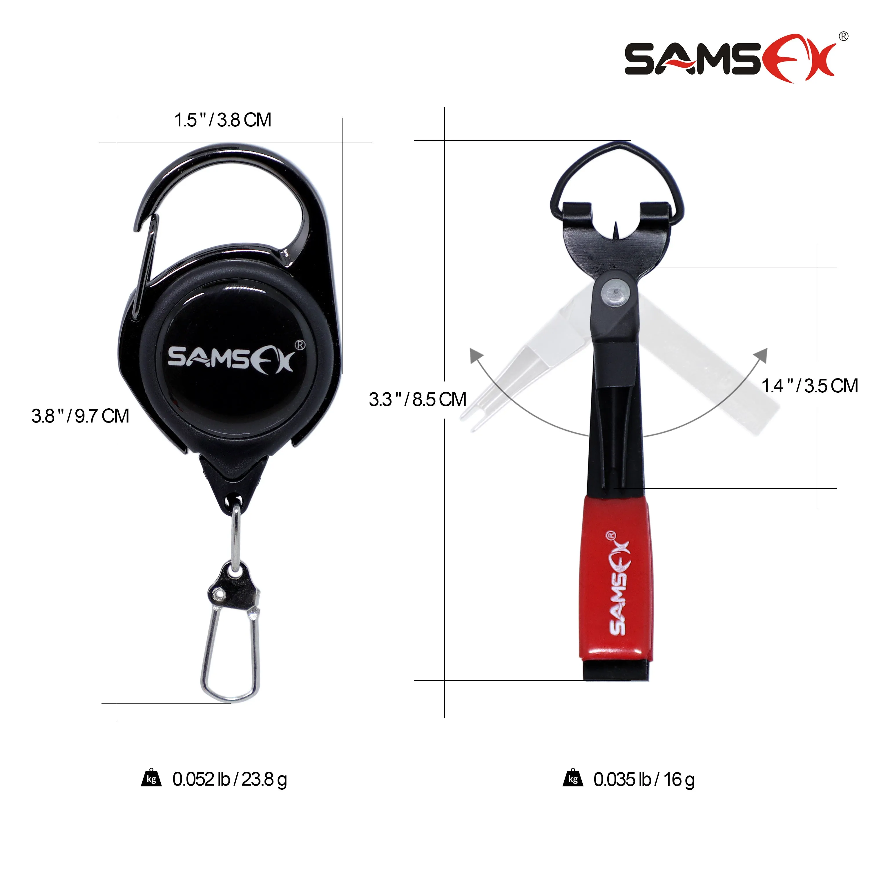SAMSFX Quick Knot Tying Tool Fly Fishing Clippers Tie Fast Nail Knot Tyer Kit Drop Shipping