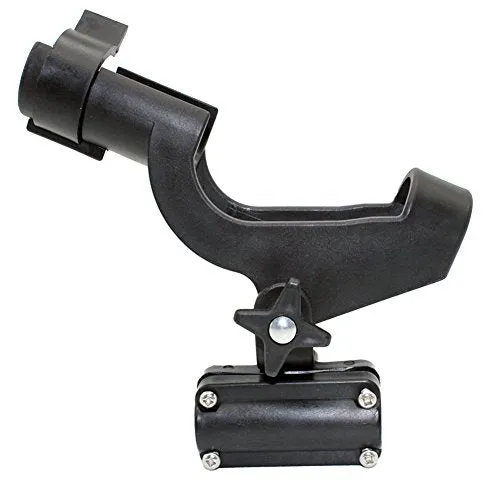Shaddock Fishing Power Lock Rod Holder with 2 Side Mounts Adjustable Boat Fishing Rod Racks (1PC 05# Multi-Positional Mounting)