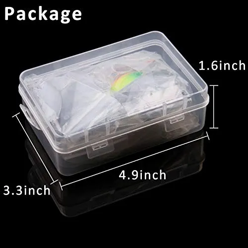 Shaddock Fishing Spoons Metal Lures, 30pcs Colorful Casting Fishing Spinner Baits Trout Trolling Spoon Fishing Lures Sharp Treble Hooks Tackle Kit