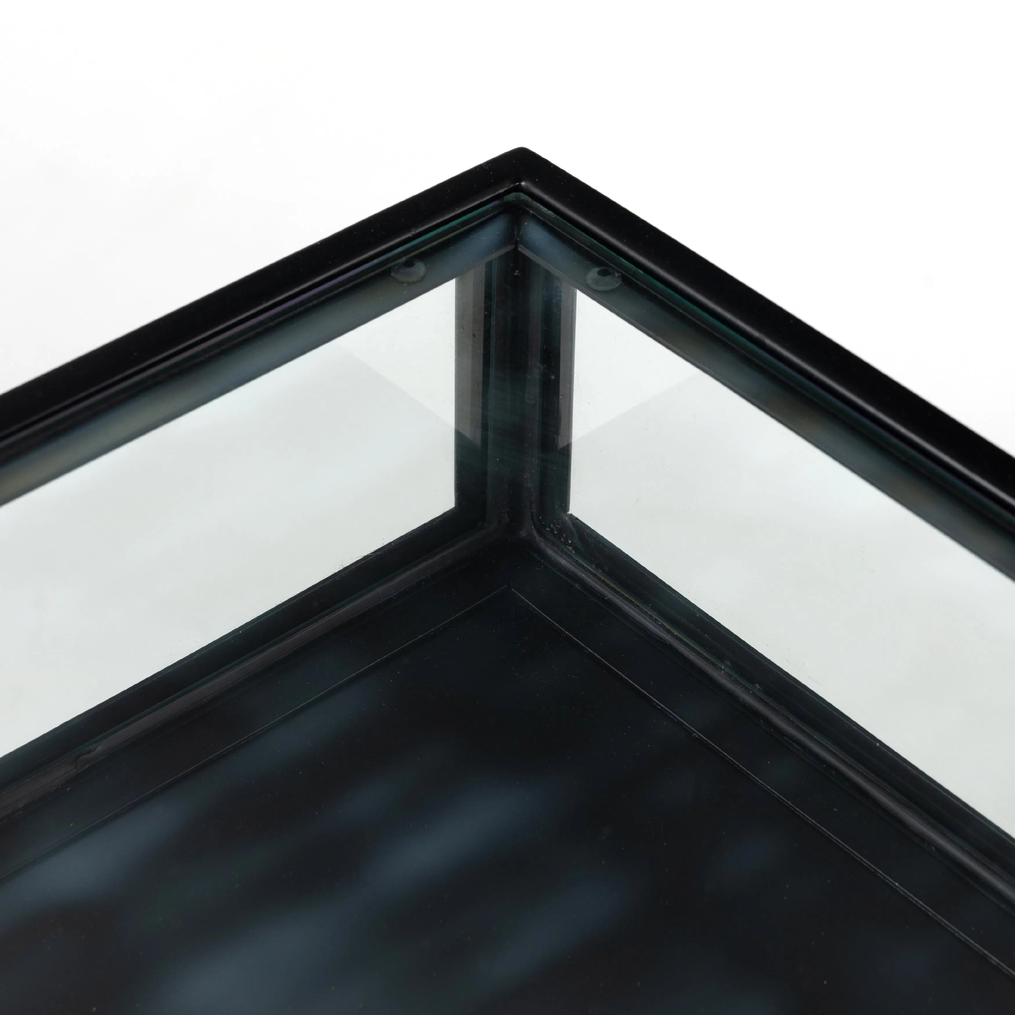 Shadow Box Executive Desk, Black