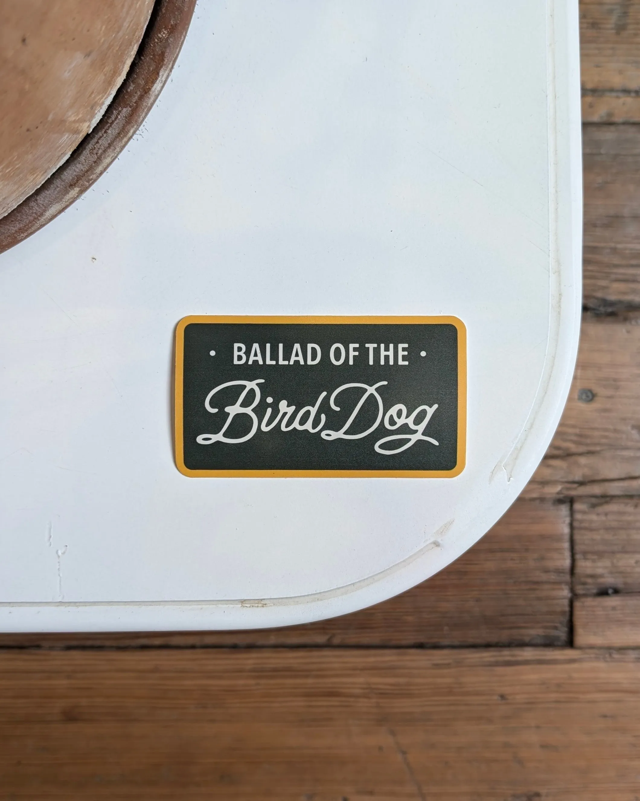 Shop Sticker | Bird Dog Plate | Ballad of the Bird Dog