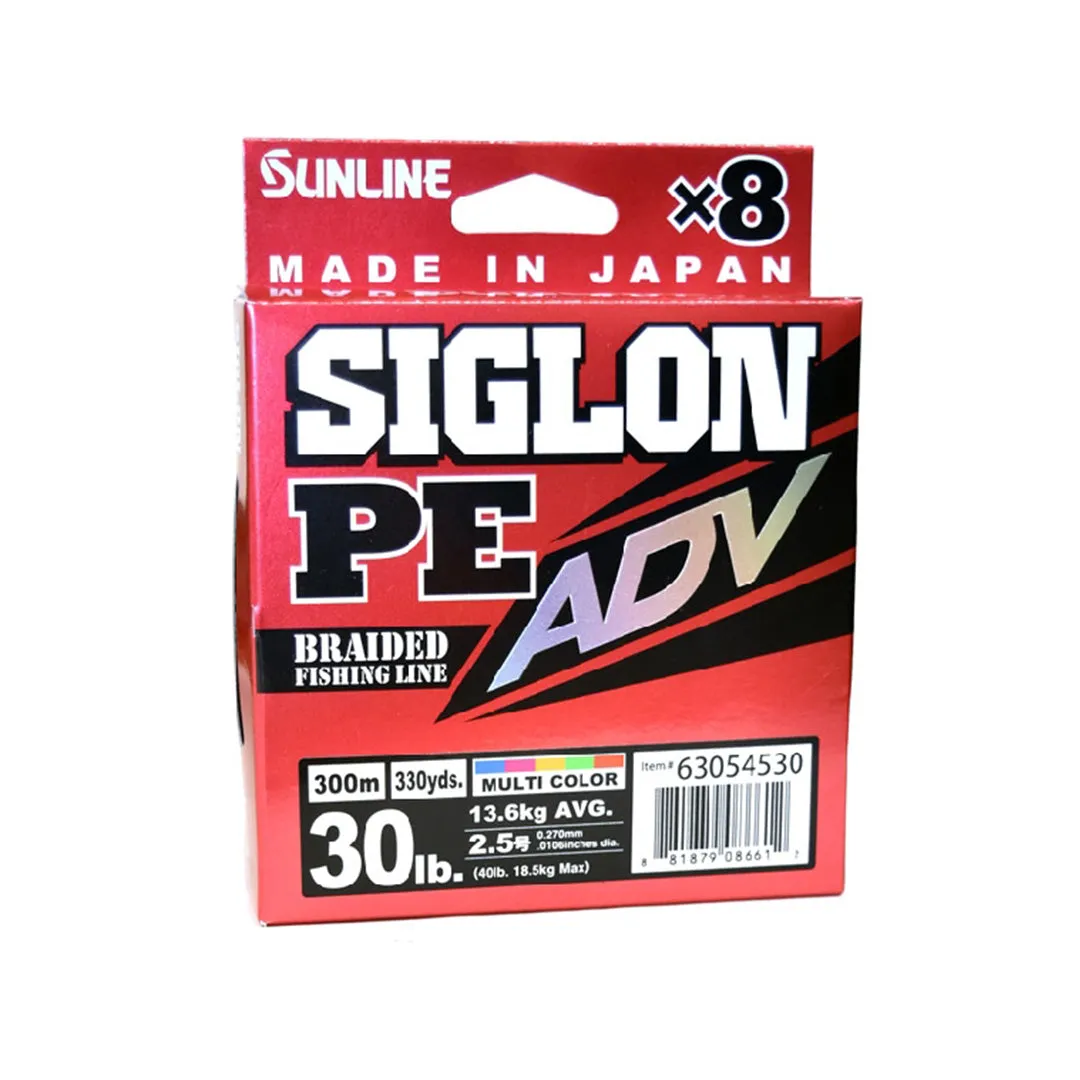 Siglon PE ADV x8 Multi Colour Braid