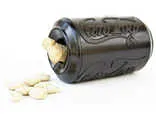 Sodapup Magnum Can Toy Ultra Durable Rubber Chew Toy & Treat Dispenser - Black