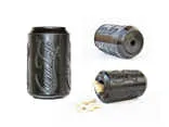 Sodapup Magnum Can Toy Ultra Durable Rubber Chew Toy & Treat Dispenser - Black