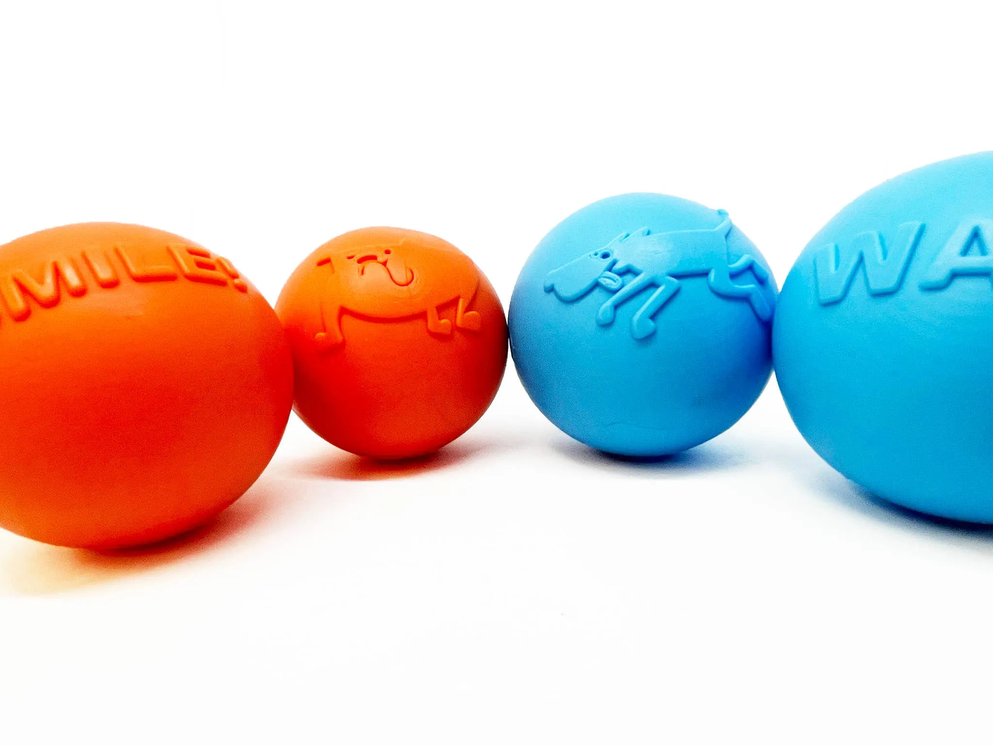 SodaPup Wag Ball Durable Synthetic Rubber Chew & Retrieving Toy