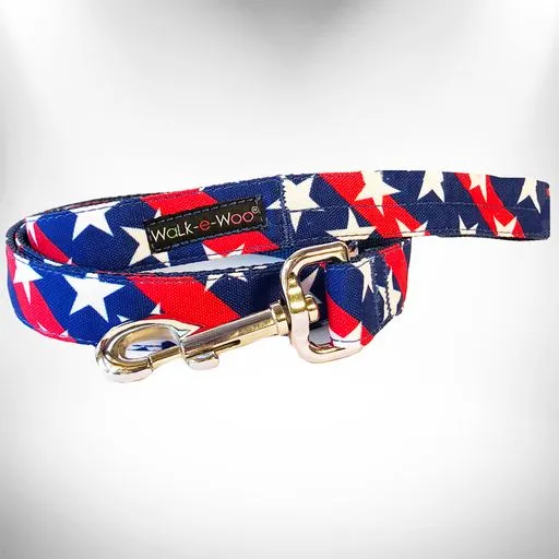 Stars & Stripes Dog Collars, Leads, and Bows