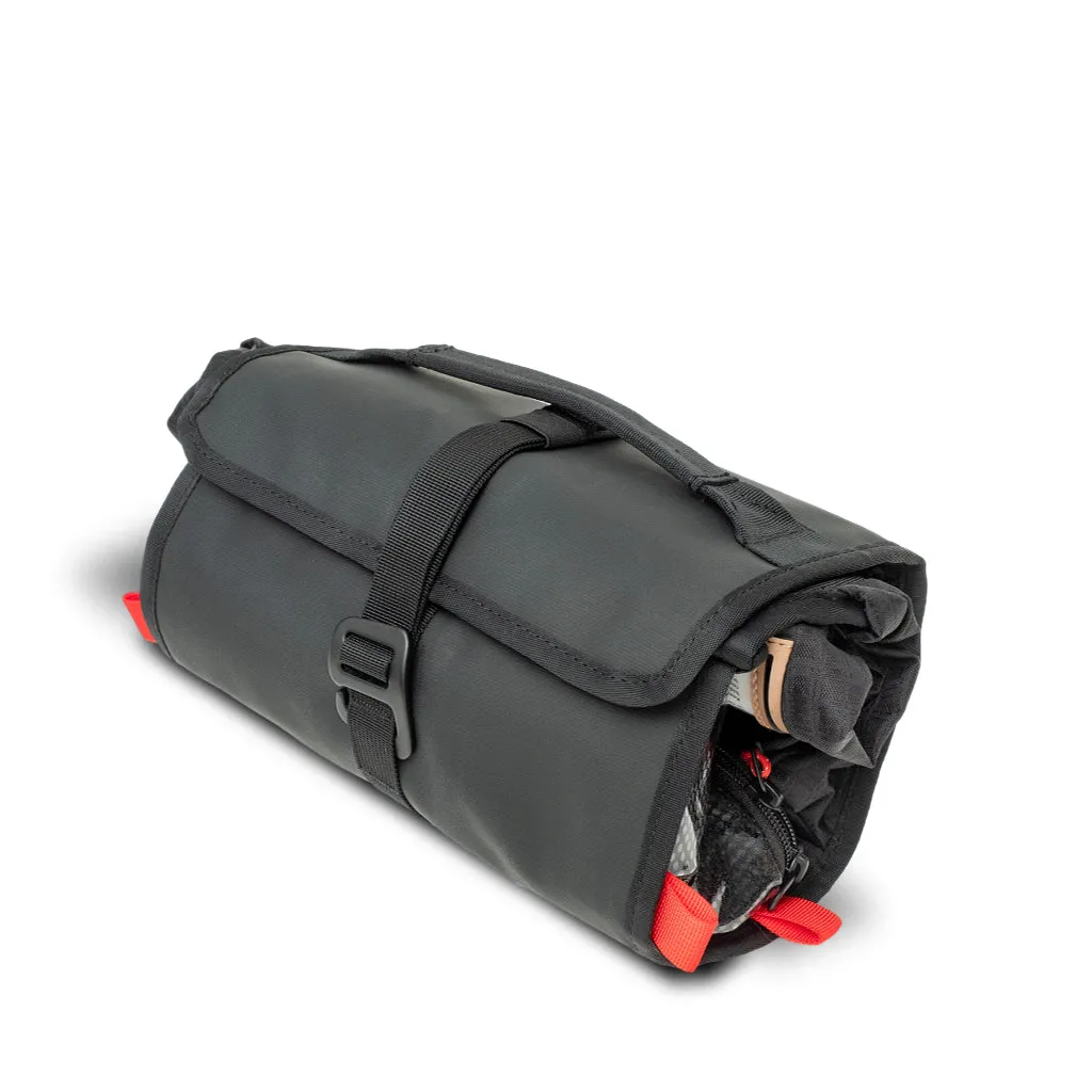 Step 22 Hedgehog Toiletry Roll - Black
