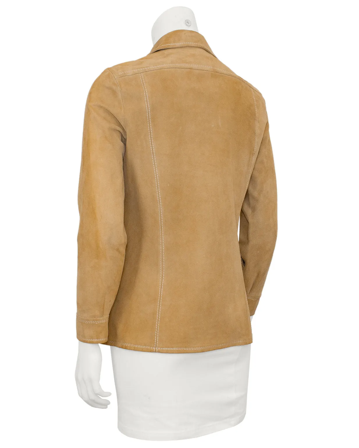 Tan Suede Lightweight Jacket