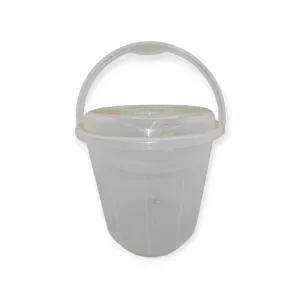 Transparent Bucket/lid 23L P2669