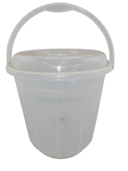 Transparent Bucket/lid 23L P2669