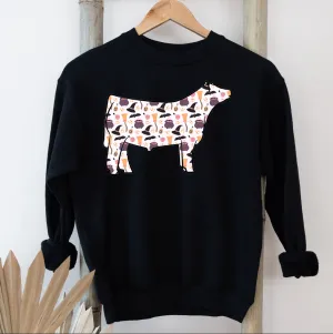 Trick Or Treat Steer Crewneck (S-3XL) - Multiple Colors!