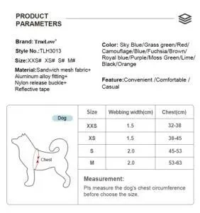 TrueLove Dog Harness TLH3013 - Fuschia (Hot Pink)