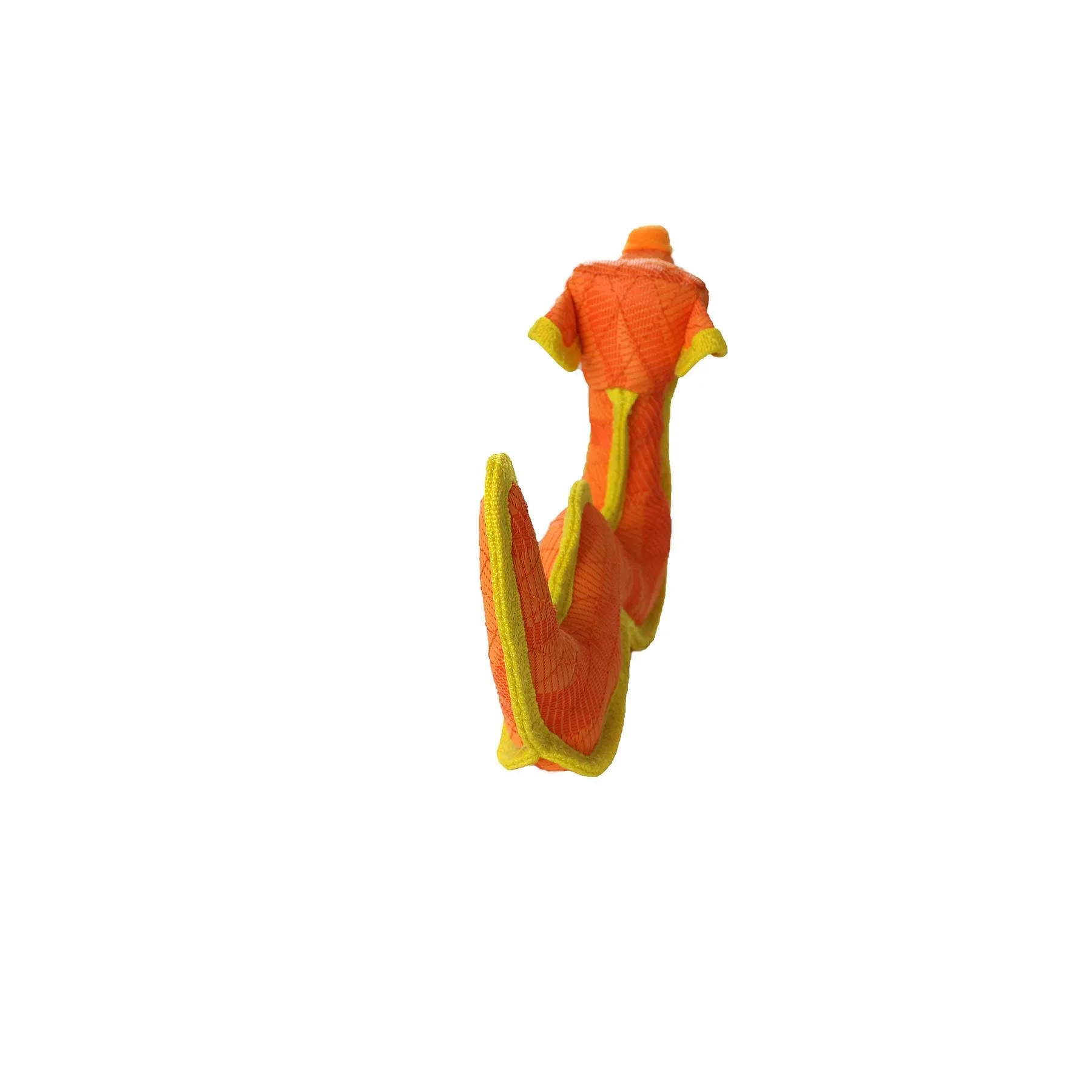 Tuffy Dog Toys - VIP Products - DuraForce Dragon Tiger - Orange, Durable, Squeaky Dog Toy