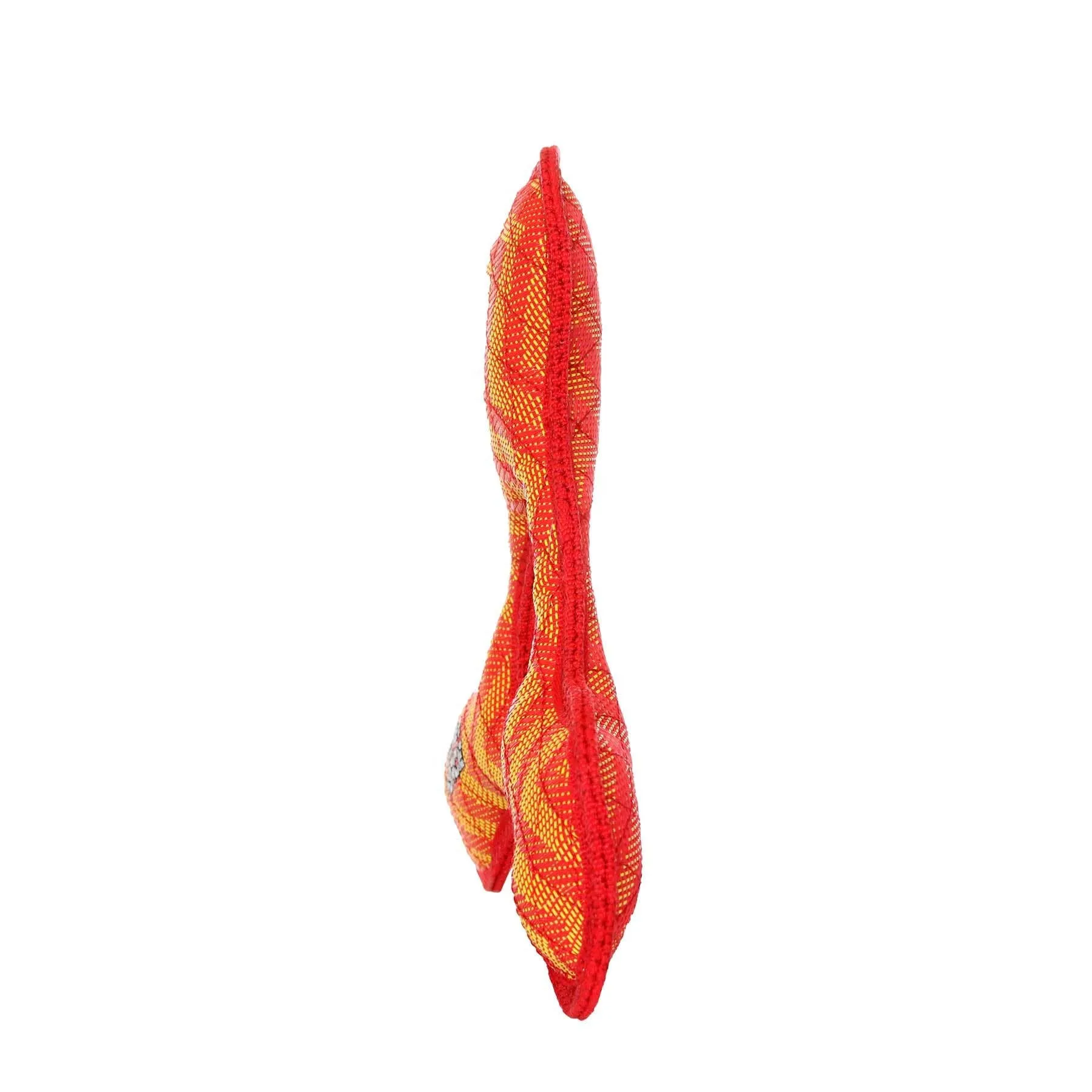 Tuffy Dog Toys - VIP Products - DuraForce Triangle Ring - Red, Durable, Squeaky Dog Toy