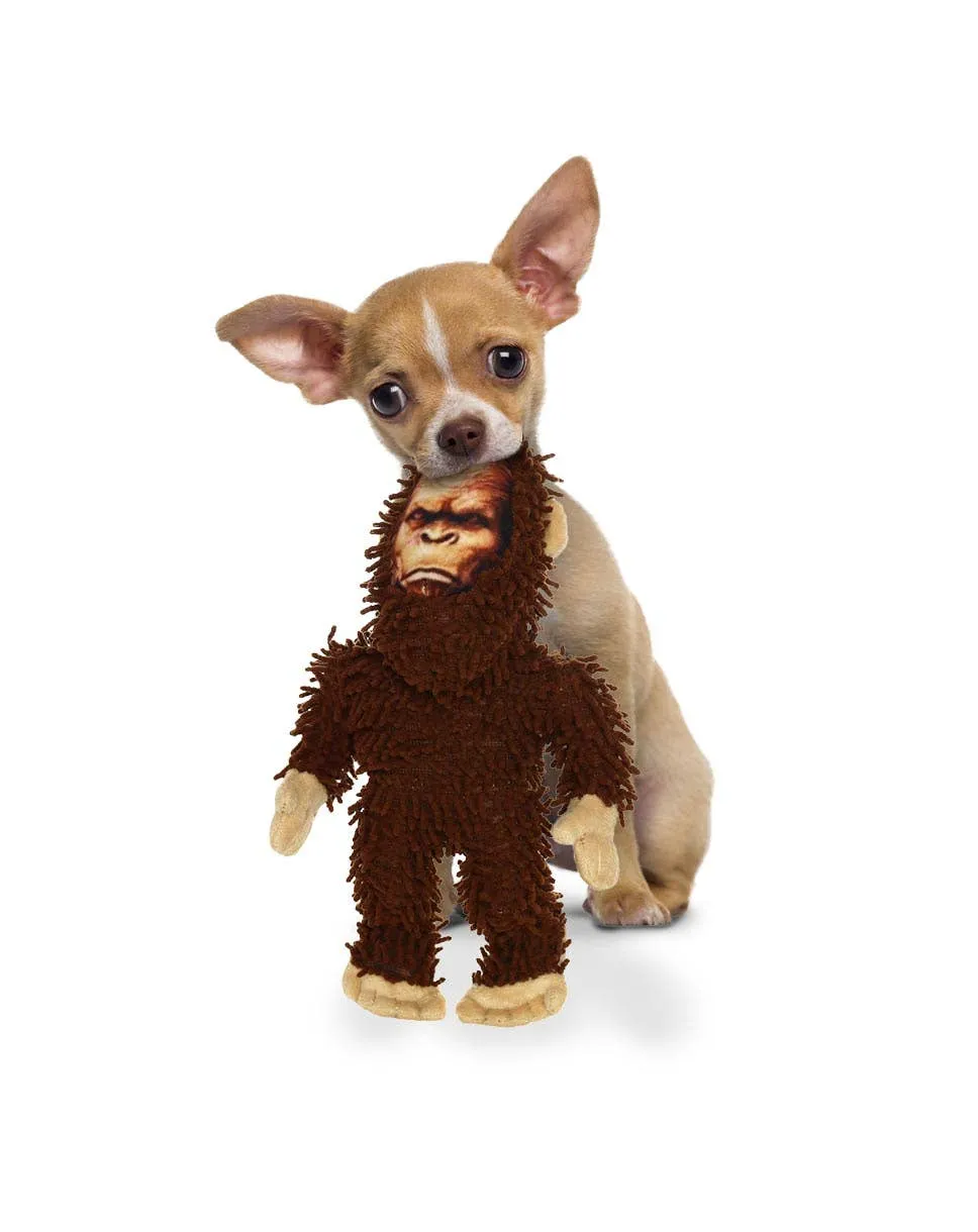 Tuffy Dog Toys - VIP Products - Mighty Jr Micro Bigfoot, Durable, Squeaky Dog Toy