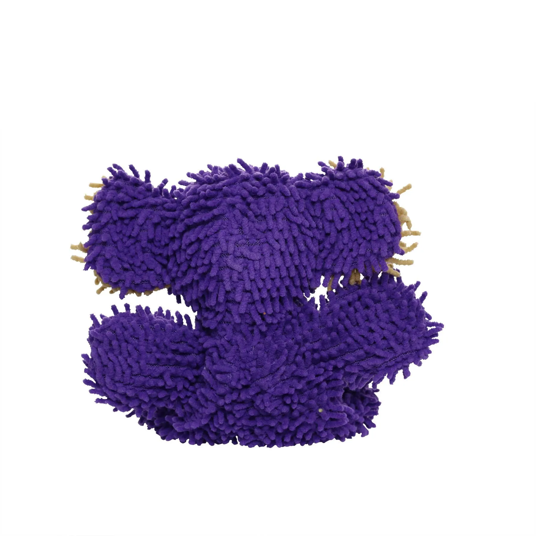 Tuffy Dog Toys - VIP Products - Mighty Jr Microfiber Ball Elephant, Durable, Squeaky Dog Toy