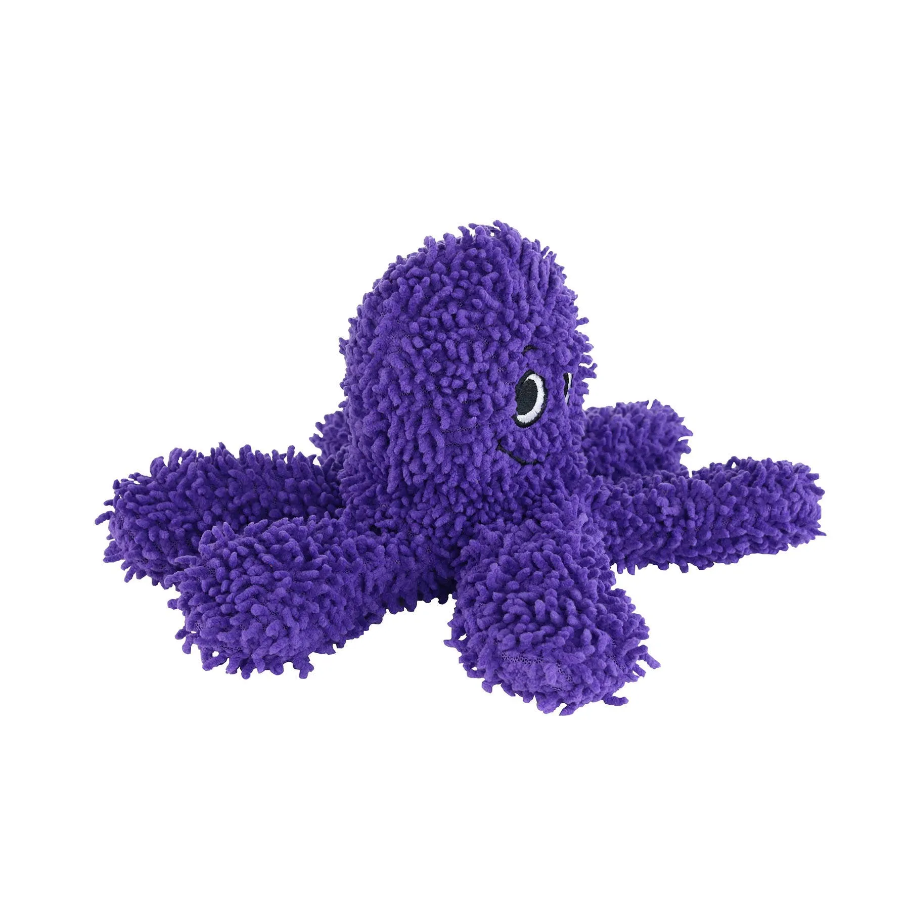 Tuffy Dog Toys - VIP Products - Mighty Microfiber Ball Med Octopus Purple, Squeaky Dog Toy