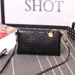 Versatile Women's Innovative Creative Crocodile Pattern Crossbody Bags
