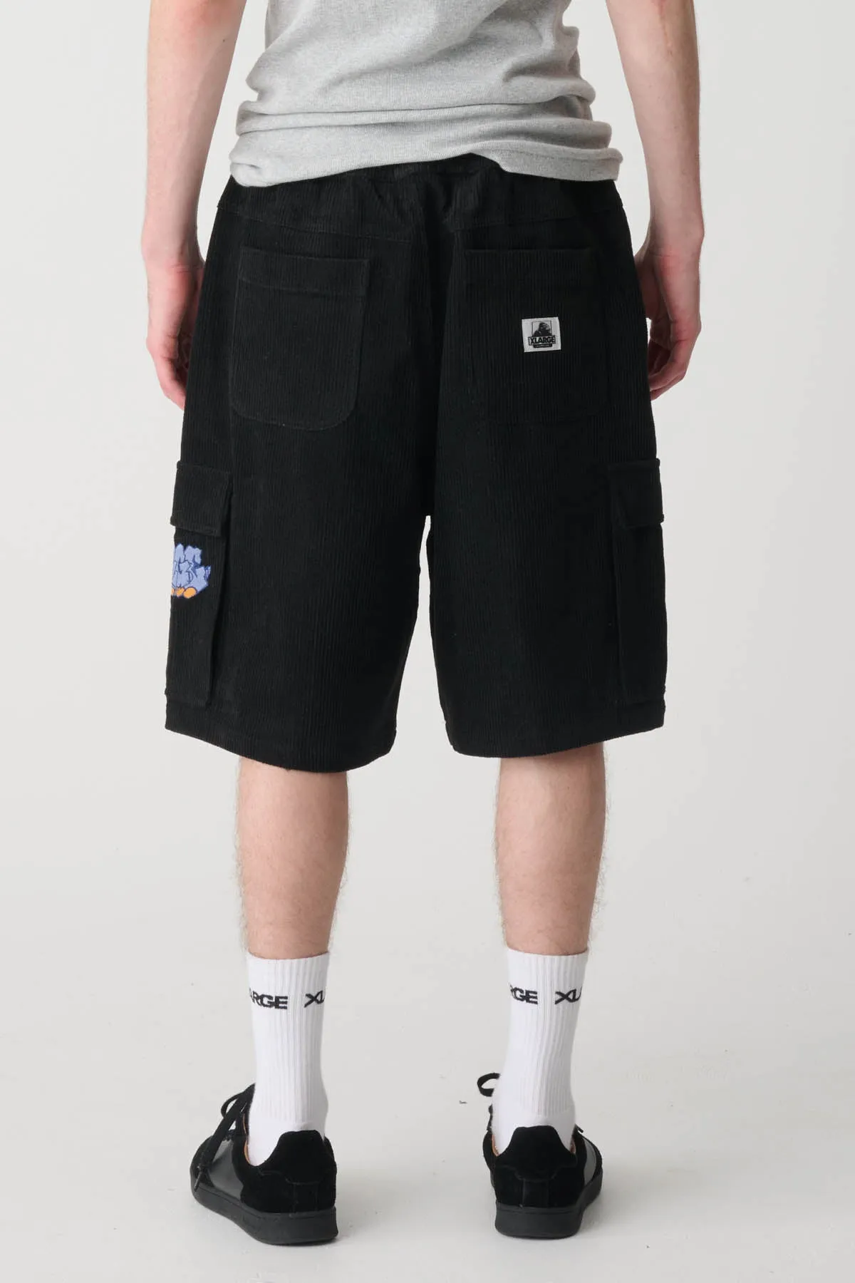 WALL CORD 91 CARGO SHORT - PIGMENT BLACK
