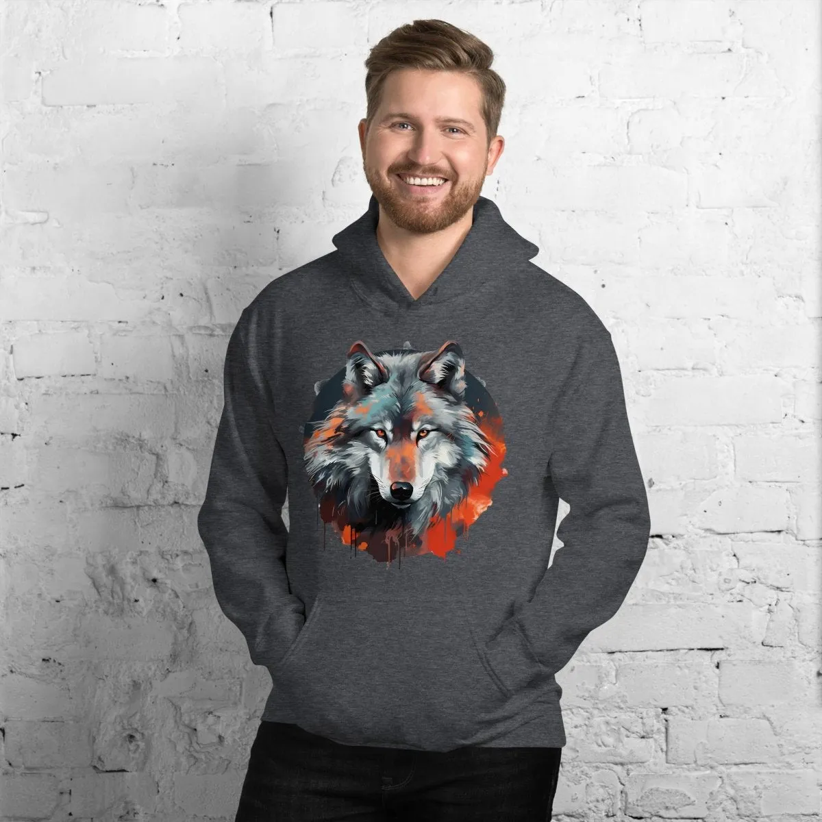 Wolf Head Hoodie