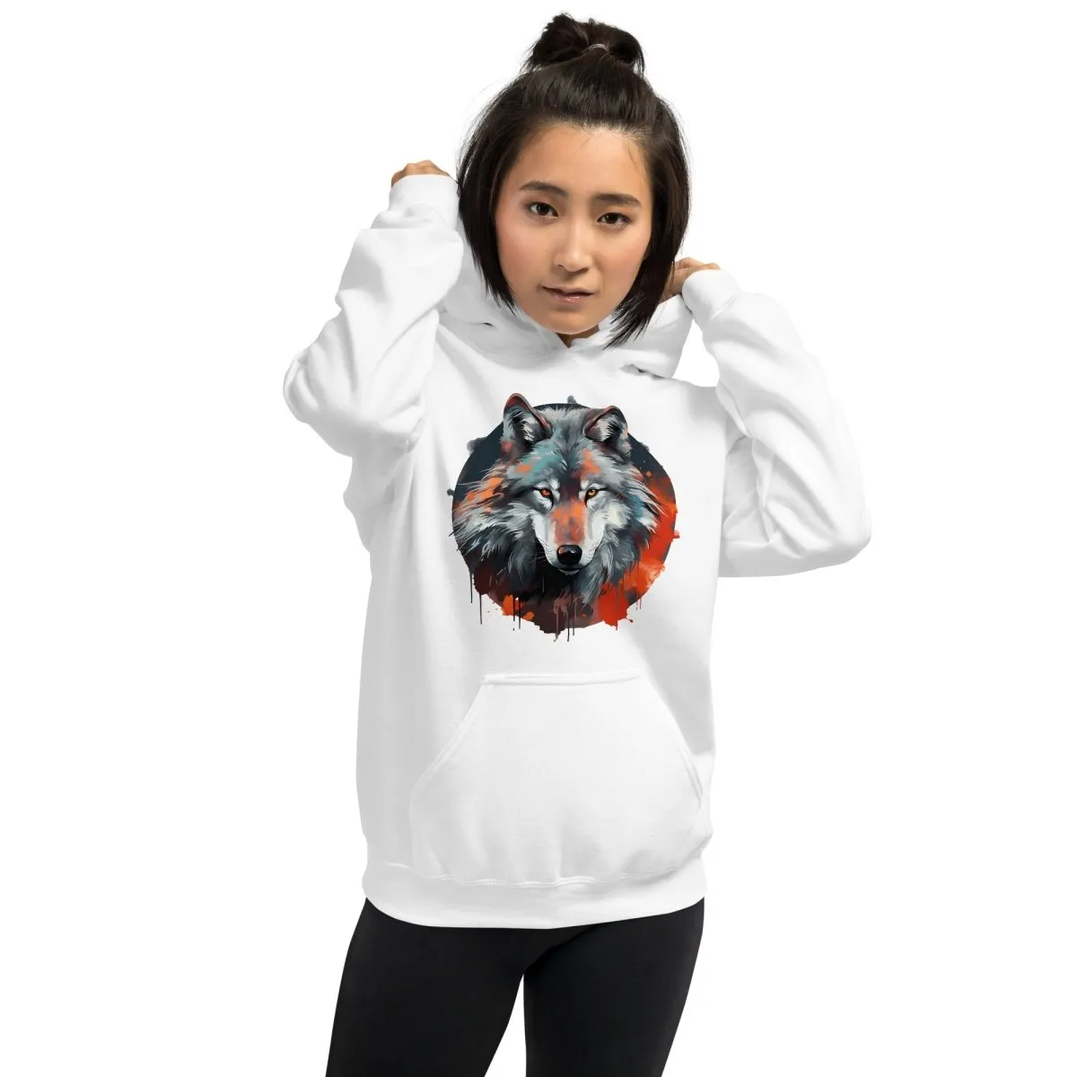Wolf Head Hoodie