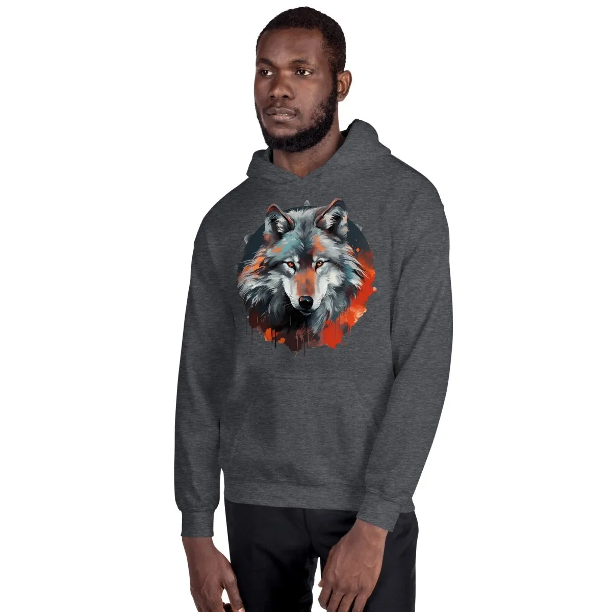 Wolf Head Hoodie