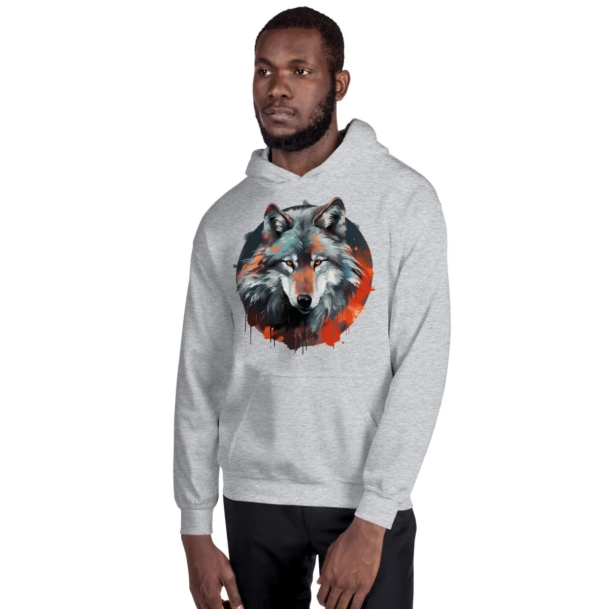 Wolf Head Hoodie