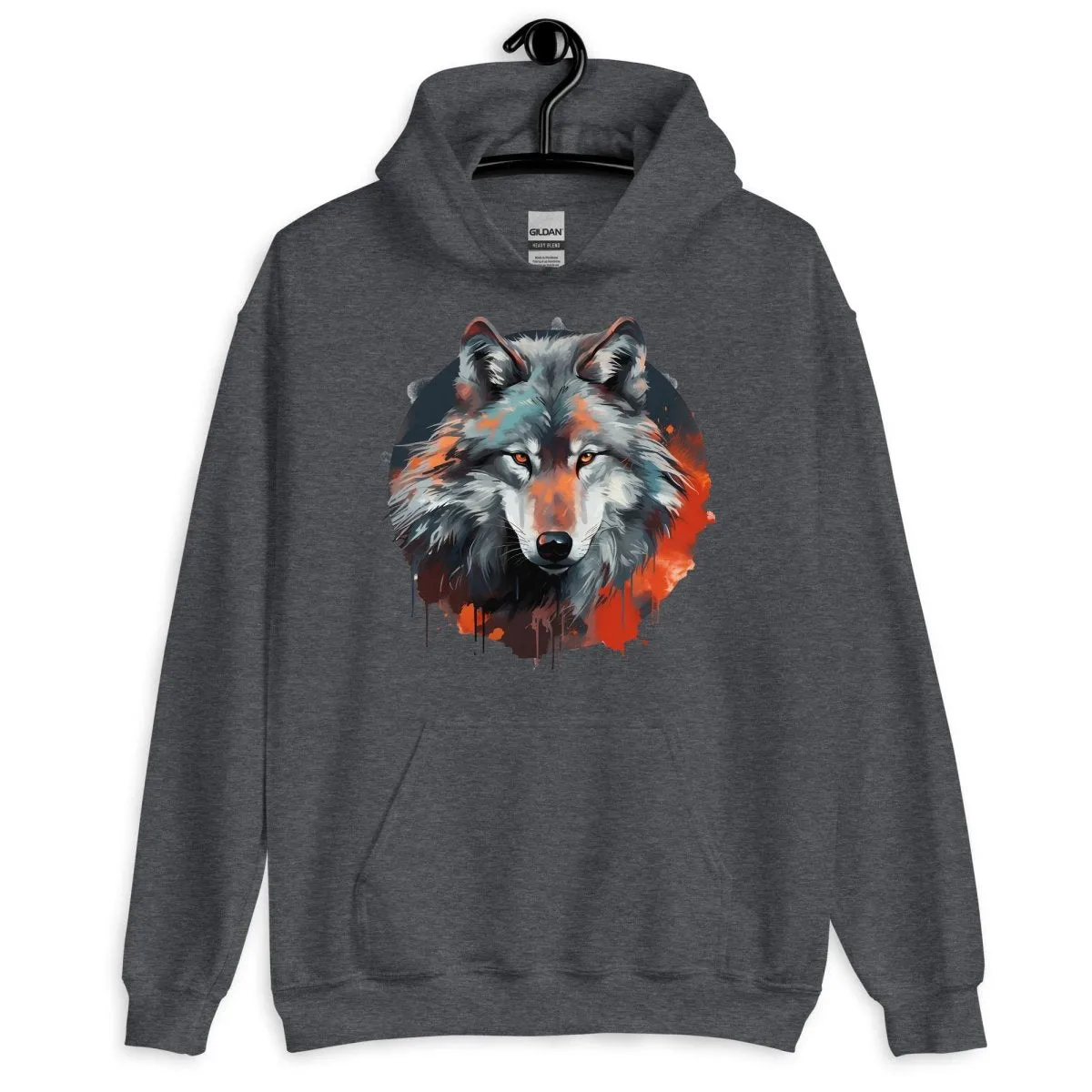 Wolf Head Hoodie