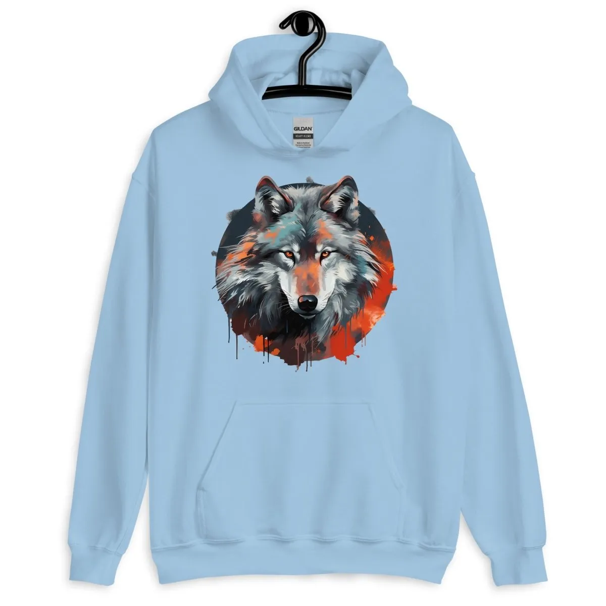 Wolf Head Hoodie